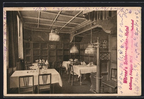Stuttgart postcard wörner s - stuttgart,, wörner's