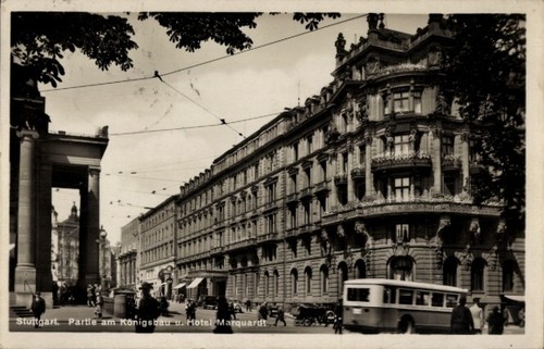 Postcard stuttgart - postcard, in