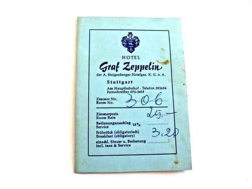 Vintage graf zeppelin hotel - graf,