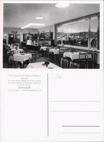 Postcard stuttgart guest room - postcard,