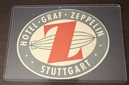 Vintage air baggage oval - air, label