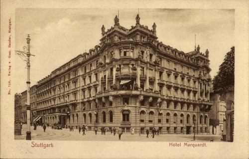 Postcard stuttgart - postcard,
