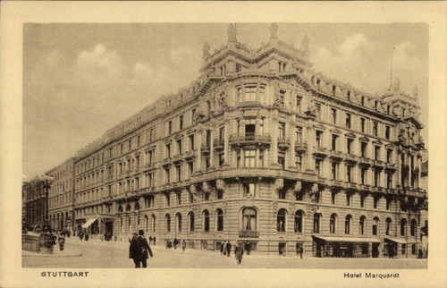 Postcard stuttgart - postcard, in