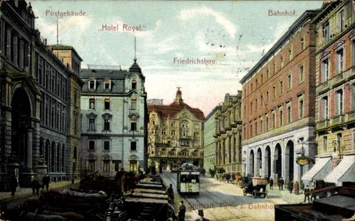 Postcard stuttgart - postcard, in