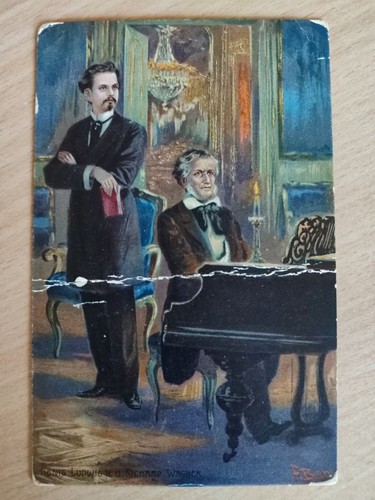 Ludwig wagner postcard - ii,