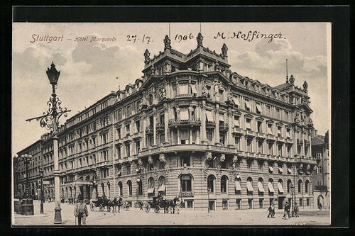 Postcard stuttgart lot the - stuttgart,,