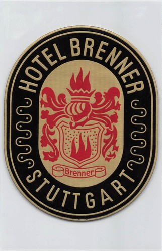Hotel brenner stuttgart - hotel,
