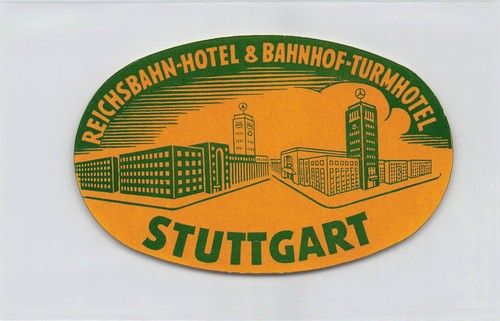 Reichsbahn hotel bahnhof - &,